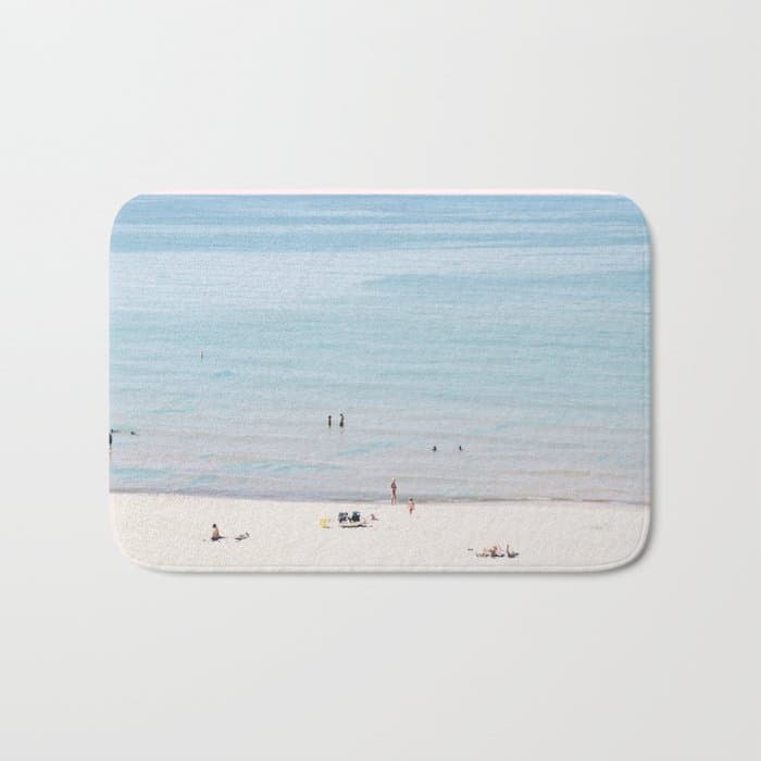 A Day at The Beach #HomeStorie #decor #buyart Bath Mat