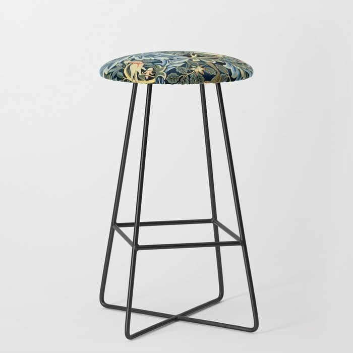 William Morris "Birds and Acanthus" Stool