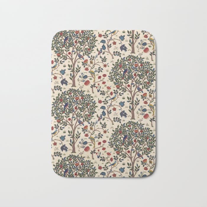 William Morris "Kelmscott Tree" 1. Bath Mat