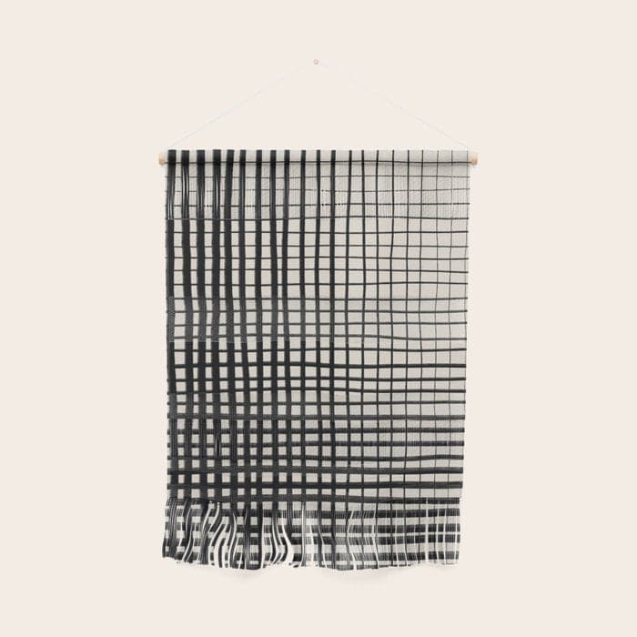 Horizontal & Vertical Lines Wall Hanging