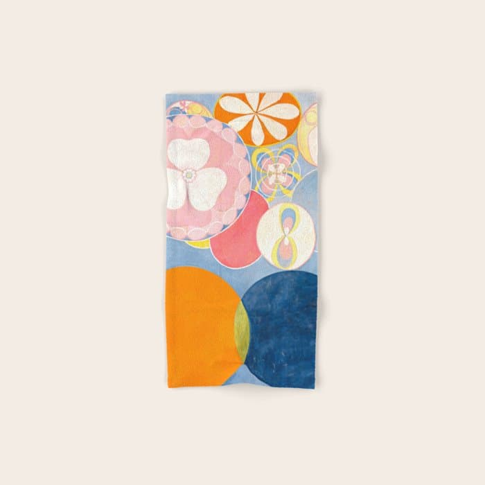 Hilma af Klint "The Ten Largest, No. 02, Childhood, Group IV" Bath Towel