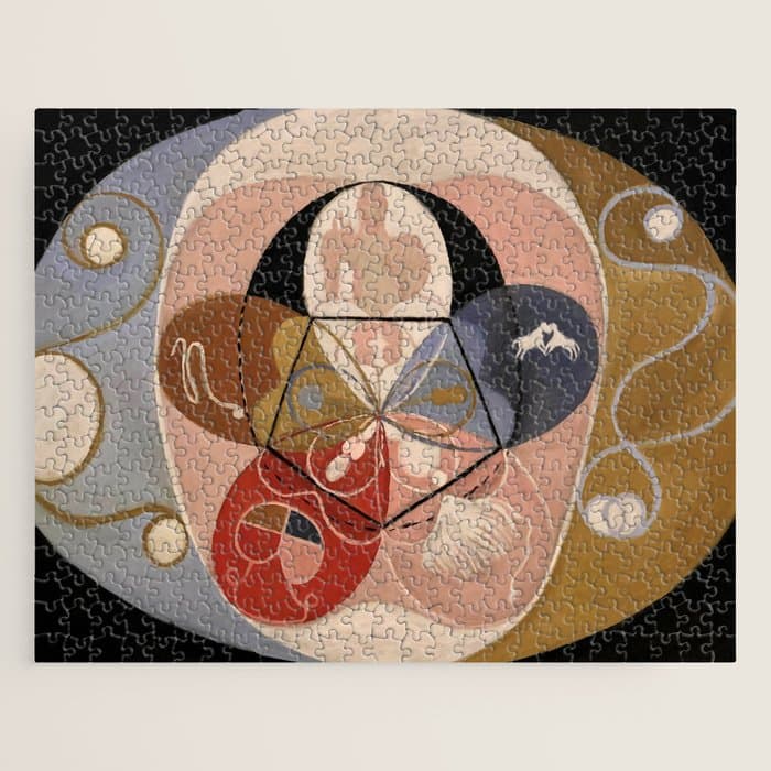 Hilma af Klint "Evolution, No. 14, Group VI" Jigsaw Puzzle