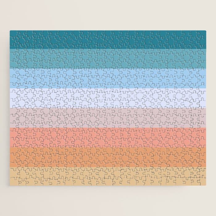 Multicolor Stripes - Tiyanak Jigsaw Puzzle