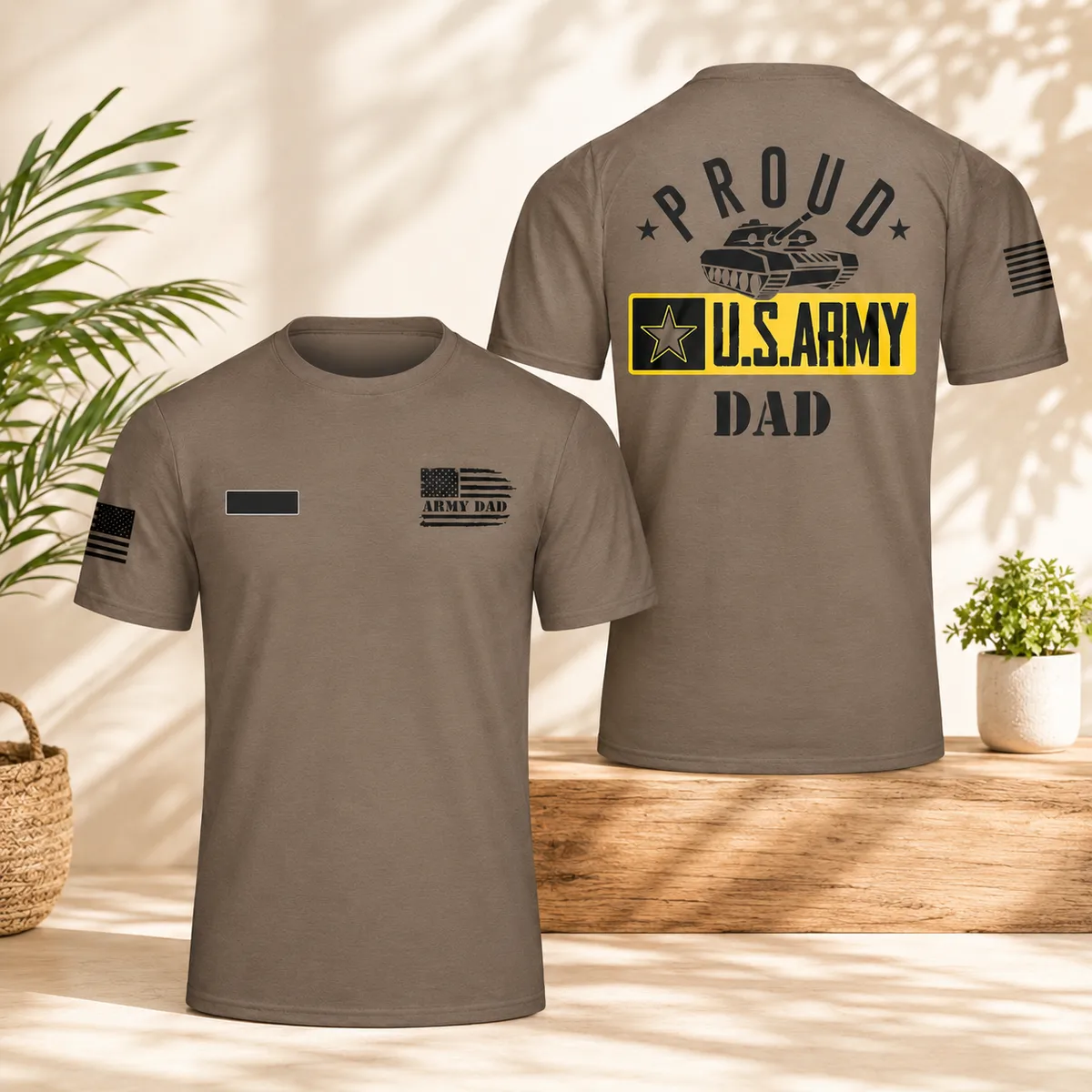 Proud U.S. Army Dad T-Shirt