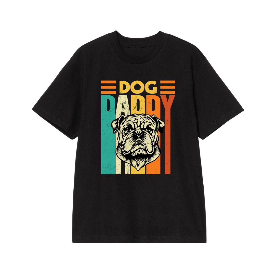 Dog Daddy Vintage Bulldog T-Shirt