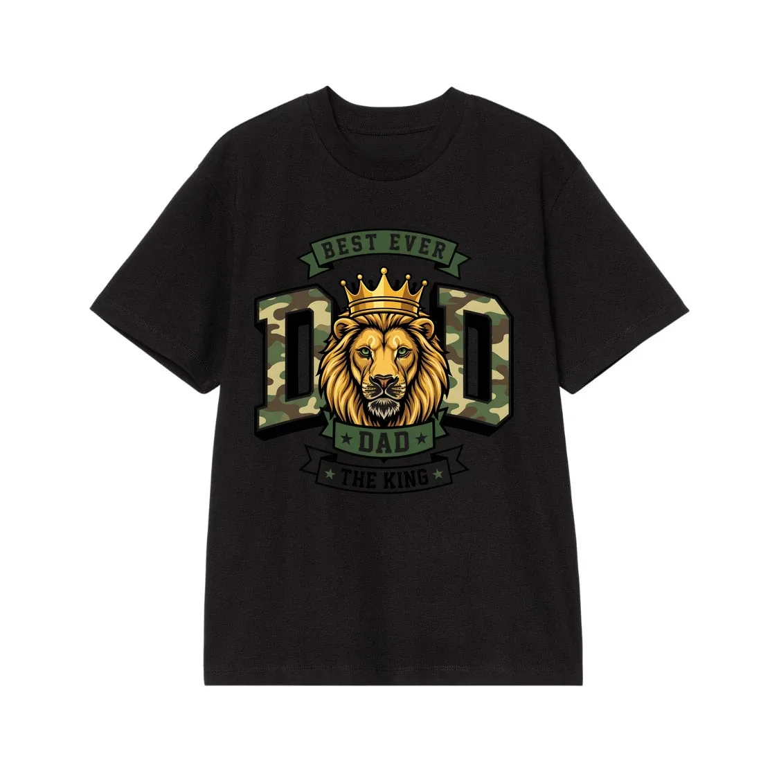Powerful Lion King Dad Vintage T-Shirt
