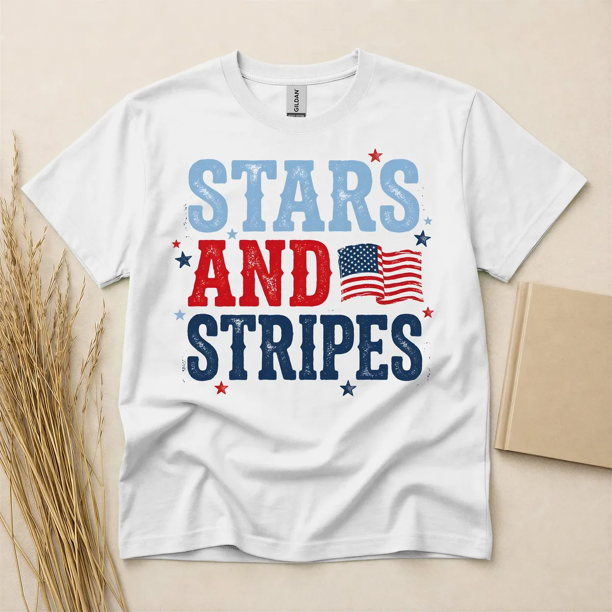 Stars And Stripes Independence Day T-Shirt