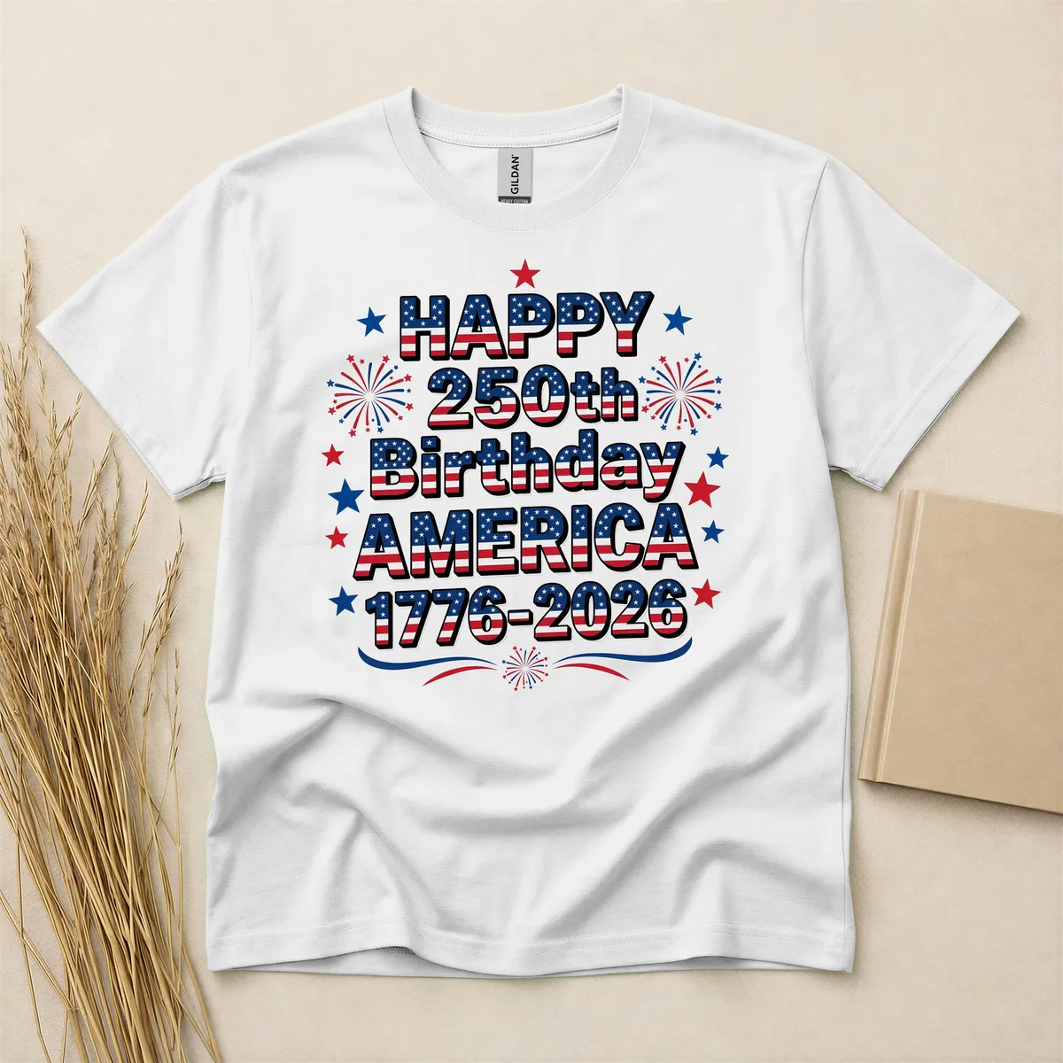 USA 250th Anniversary Independence Day T-Shirt