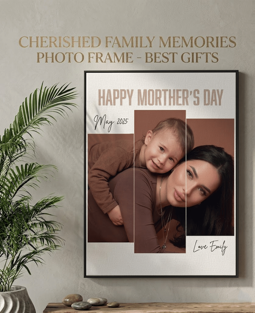 CHERISHED FAMILY MEMORIES PHOTO FRAME - BEST GIFTS