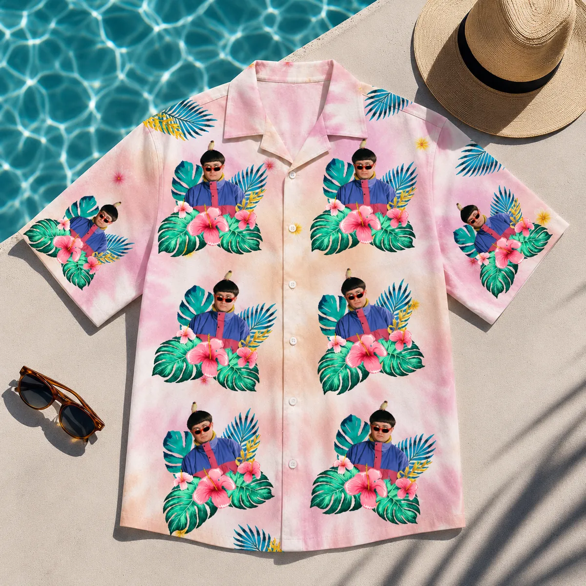 Custom Face Hawaiian Shirts – Level Up Your Group Travel & Own Every Moment
