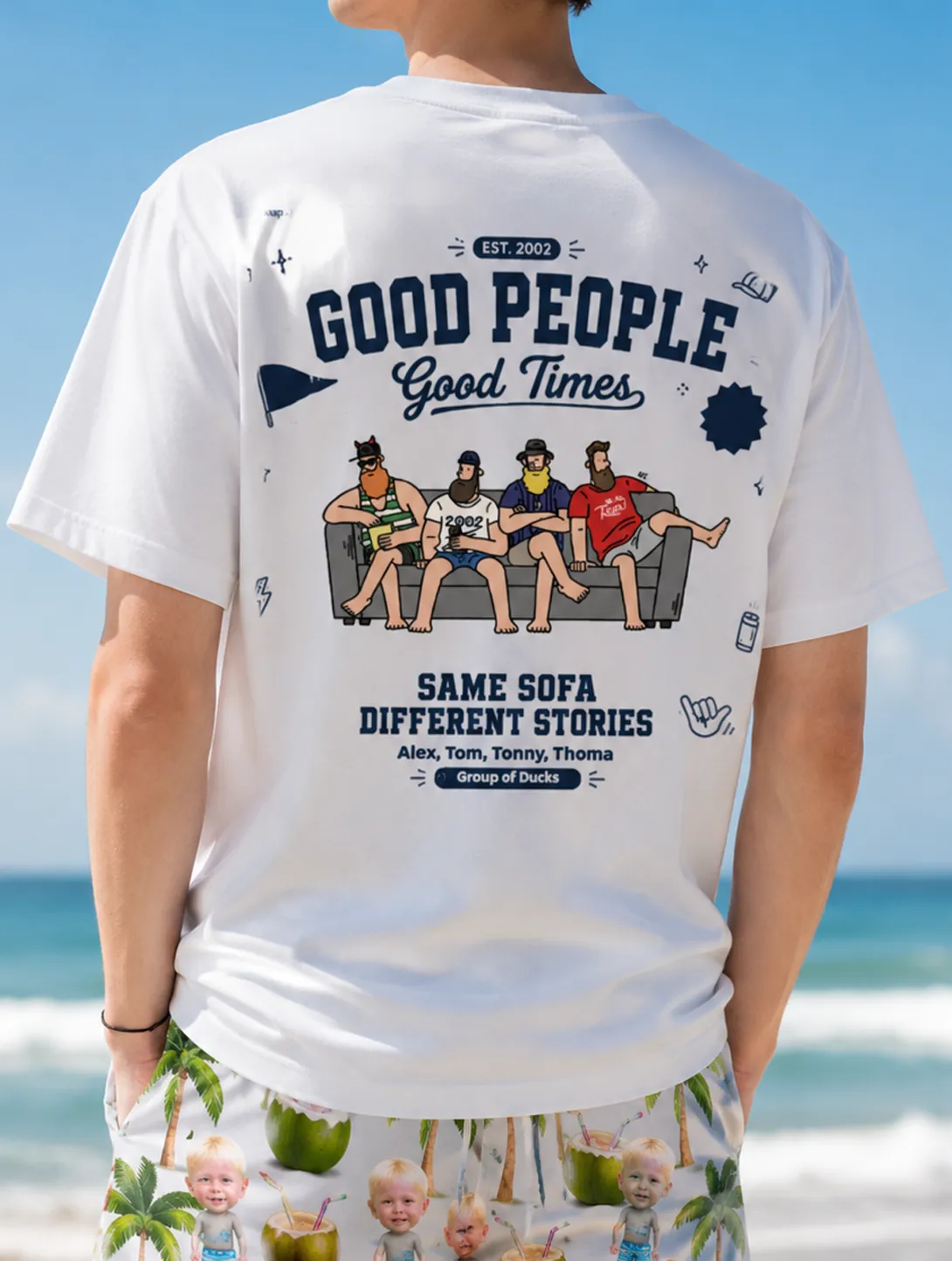 "Same Sofa" Nostalgic Squad Tee