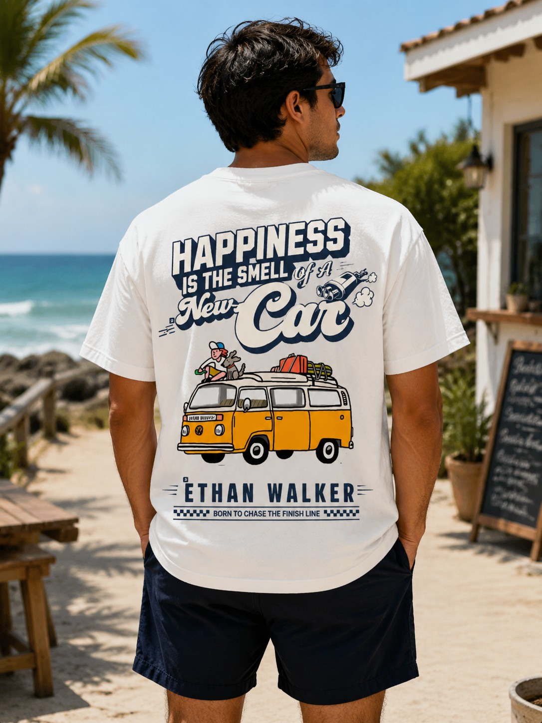 "Road Trip" Vintage Personalized Tee