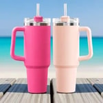 Hot Pink and Light Pink