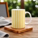 White And Yellow Stripe