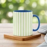 Light Blue and Light Green Stripe