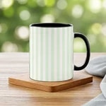 Black and Light Green Stripe
