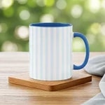 Light Blue and Light Blue Stripe