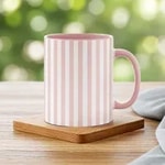 Light Pink and Light Pink Stripe