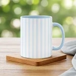 Light Blue and Light Blue Stripe