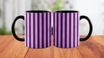 Black and Purple Stripe