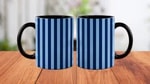 Black and Blue Stripe