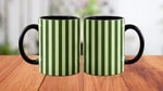 Black and Green Stripe