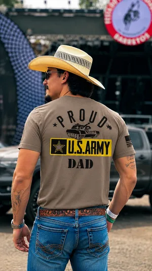 Proud U.S. Army Dad T-Shirt