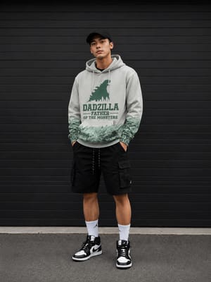 Dadzilla Father Of The Monsters Hoodie