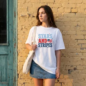 Stars And Stripes Independence Day T-Shirt