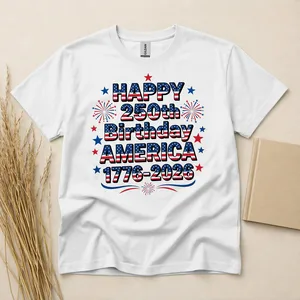 USA 250th Anniversary Independence Day T-Shirt