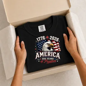 Patriotic Eagle America 250th Anniversary T-Shirt