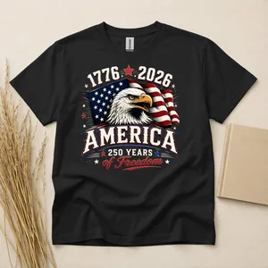 Patriotic Eagle America 250th Anniversary T-Shirt