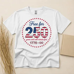 Free Since 1776 USA Independence Anniversary T-Shirt