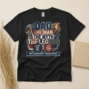 Legendary Dad Fathers Day Graphic T-Shirt