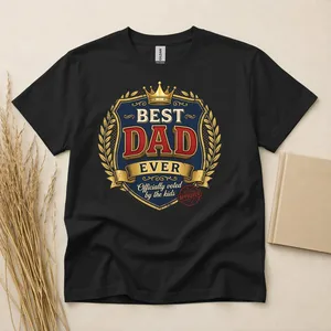 Best Dad Ever King Of The Family T-Shirt