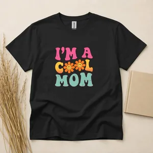 I'm A Cool Mom Retro Flower T-Shirt