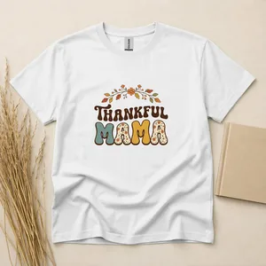 Thankful Mama Retro Floral T-Shirt