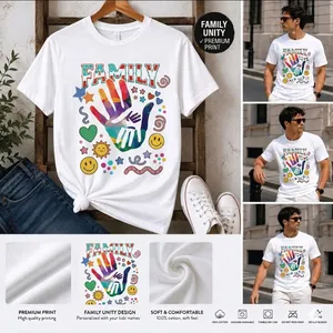 Personalized Family Handprints Tee