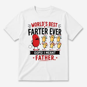 World's Best Father Personalized Shirt, Custom Family Keepsake T-Shirt