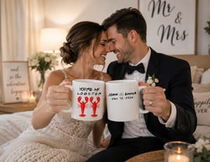 Personalized You're My Lobster Beach Wedding Mug