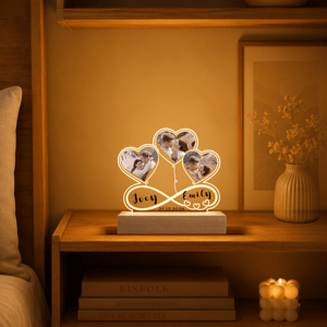 Custom Photo LED Lamp Wedding Gifts For Wedding Couple