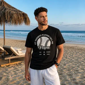 My Favorite Players Call Me Papa Personalized T-Shirt