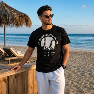 My Favorite Players Call Me Papa Personalized T-Shirt