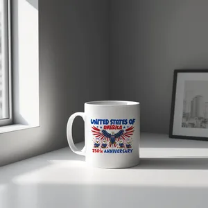 United States of America 250th Anniversary Mug | Patriotic Eagle Coffee Mug | USA 1776-2026 Celebration Cup | Fourth of July Gift | American Pride Mug
