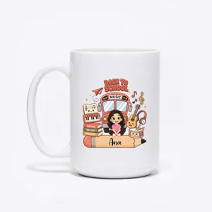 Personalized Back To School Mug for Students – Custom School Coffee Mug – Student Gift Cup