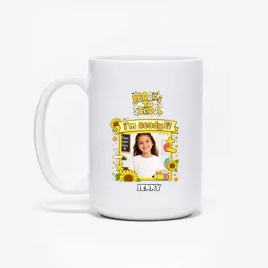 Personalized Back to School Ceramic Mug with Photo & Name | Custom Teacher & Student Gift | 11oz / 15oz Coffee Mug