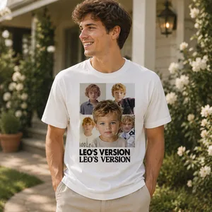 Personalized Your Version Custom Photo T-Shirt