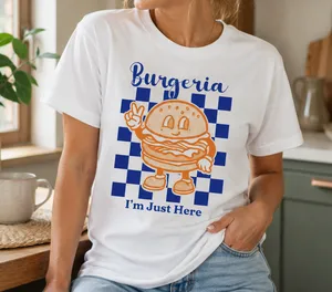 Personalized Custom Burgeria Graphic T-Shirt