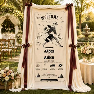 Personalized Wedding "Bonnie & Clyde" Banner