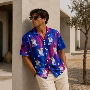 Personalized Tropical Hawaiian Shirt - Upload Multiple Photos